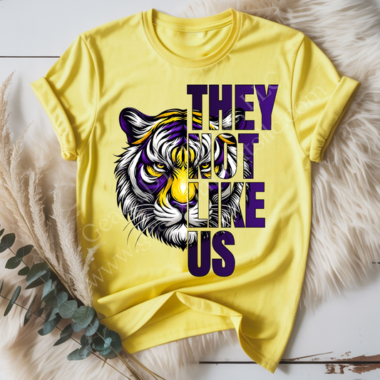 They Not Like Us DTF Single Print