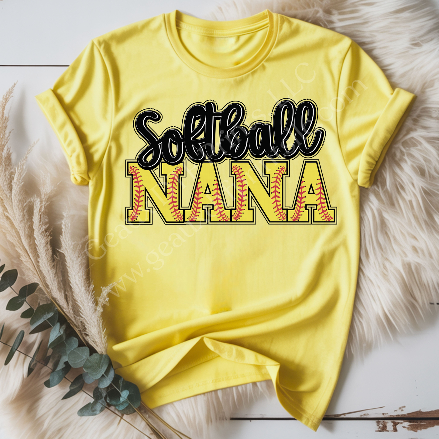 Softball Nana DTF Single Print