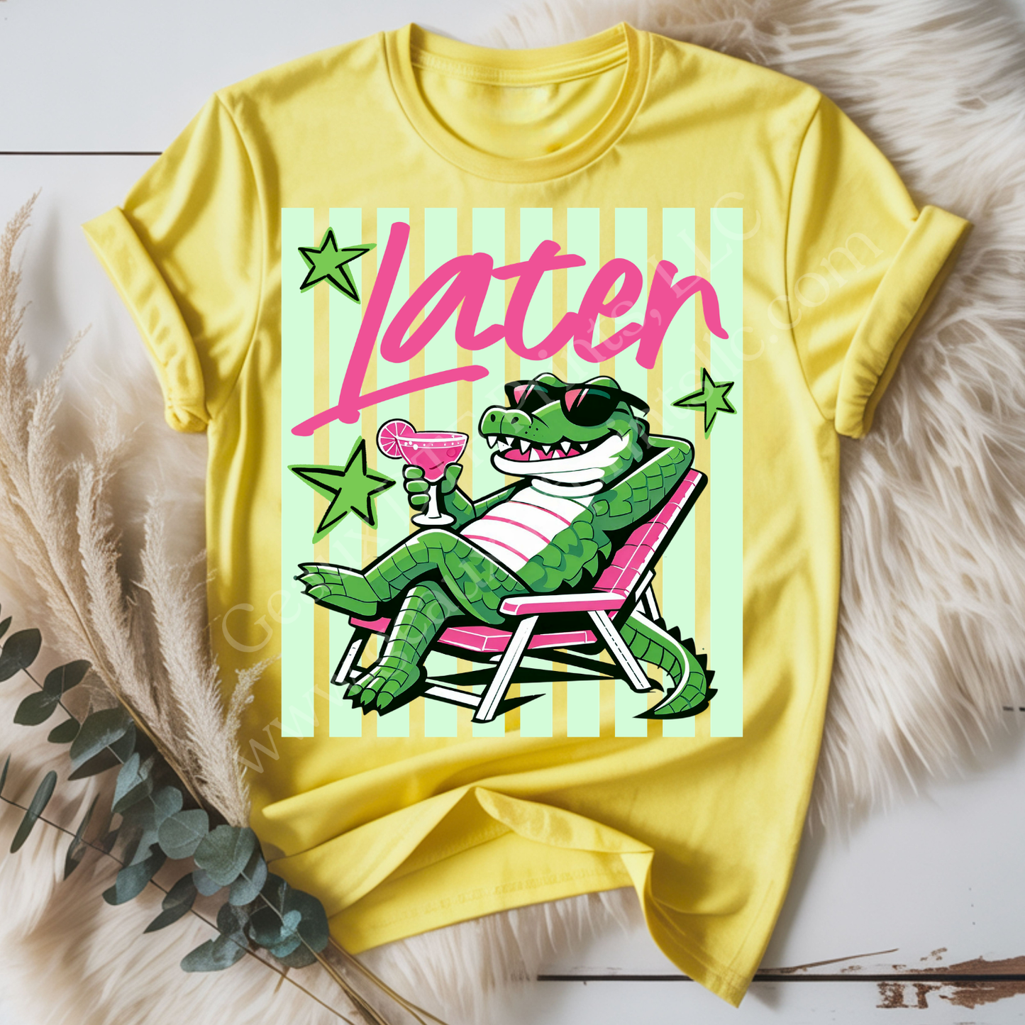 Later Alligator 2 DTF Single Print
