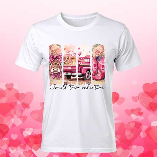 Small Town Love Single DTF Print