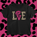Love Leopard DTF Print