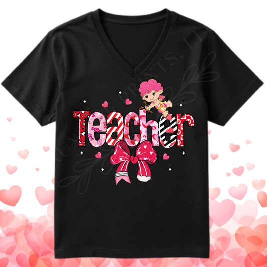 Cupid Teacher Single DTF Print