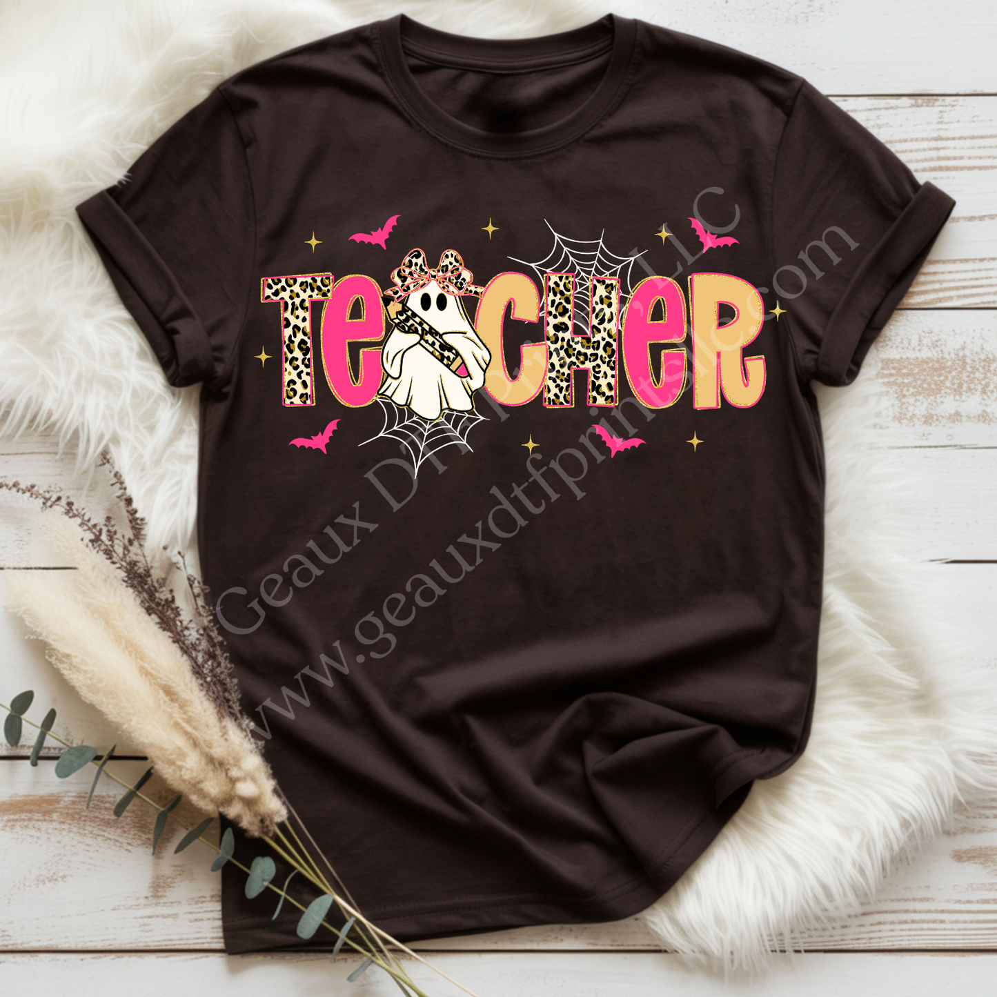 Halloween Teacher DTF Single Print