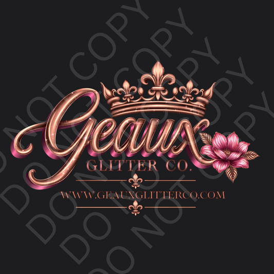 Geaux Glitter Co. Apron - NEW PRODUCT!