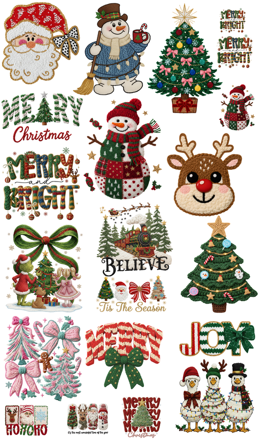 Christmas Variety Gang Sheet