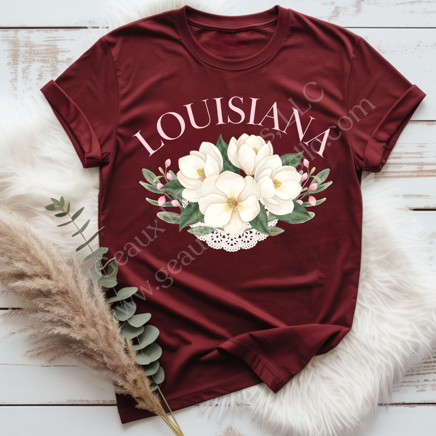 Louisiana Magnolia DTF Single Print