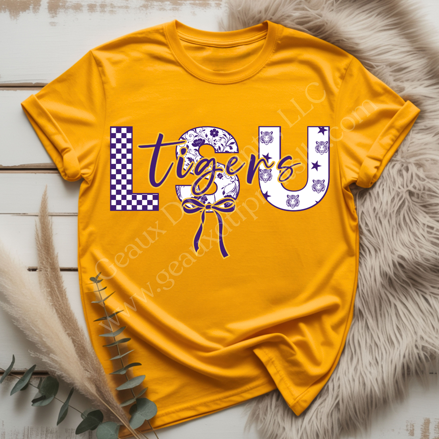 LSU Tigers DTF Single Print
