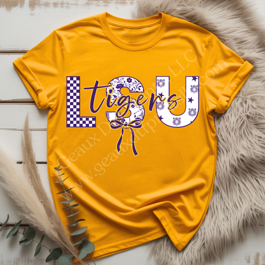 LSU Tigers DTF Single Print