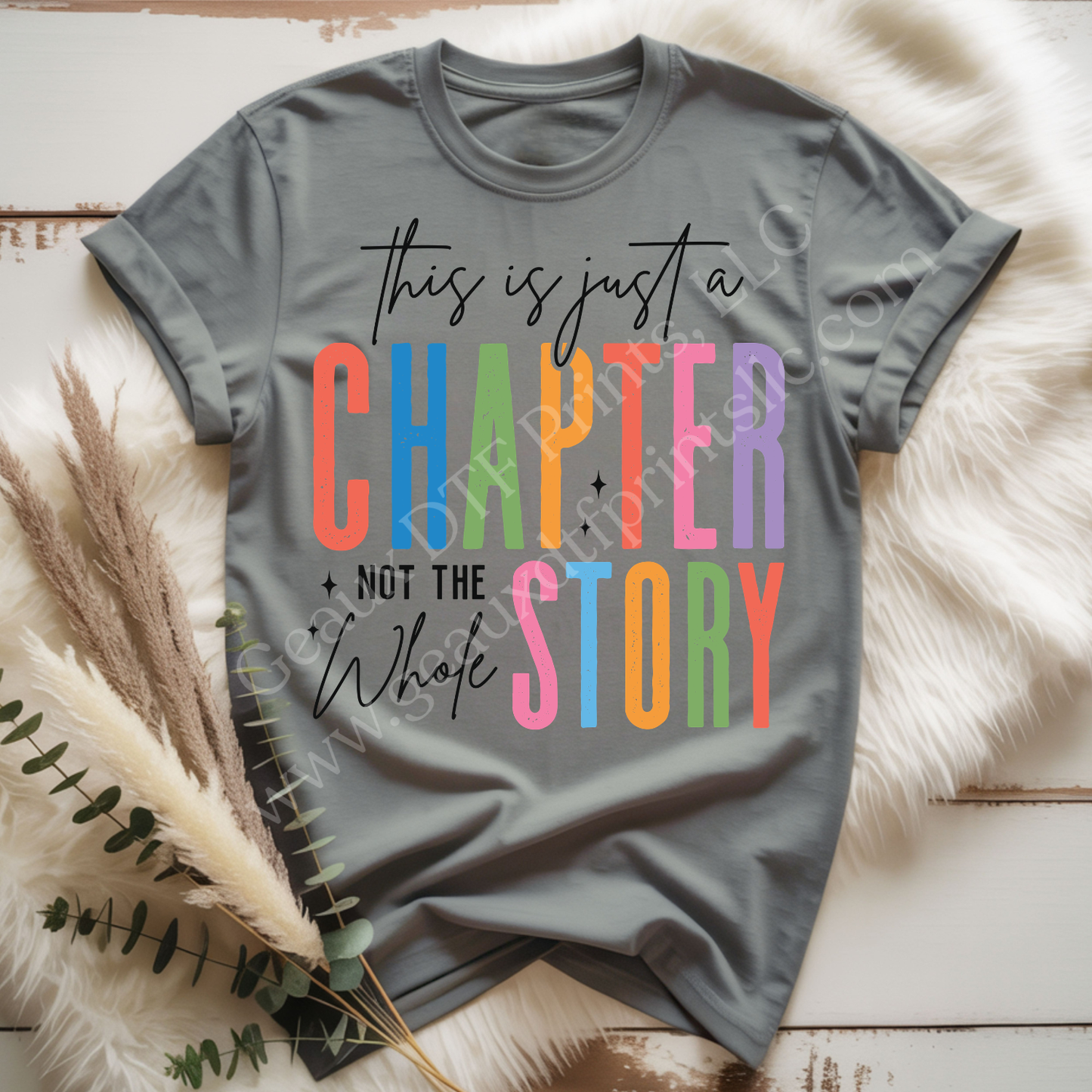 Just a Chapter DTF Single Print
