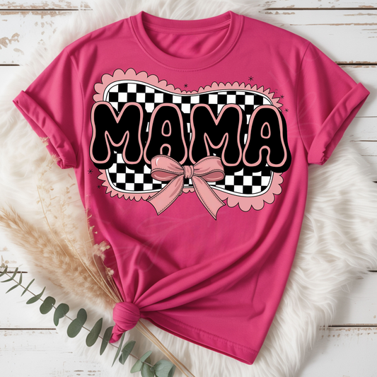Checkered Mama DTF Single Print