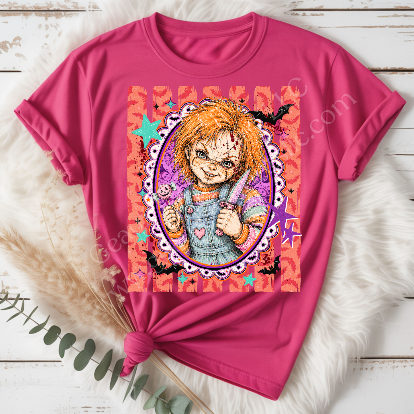 Horror Doll Halloween DTF Single Print
