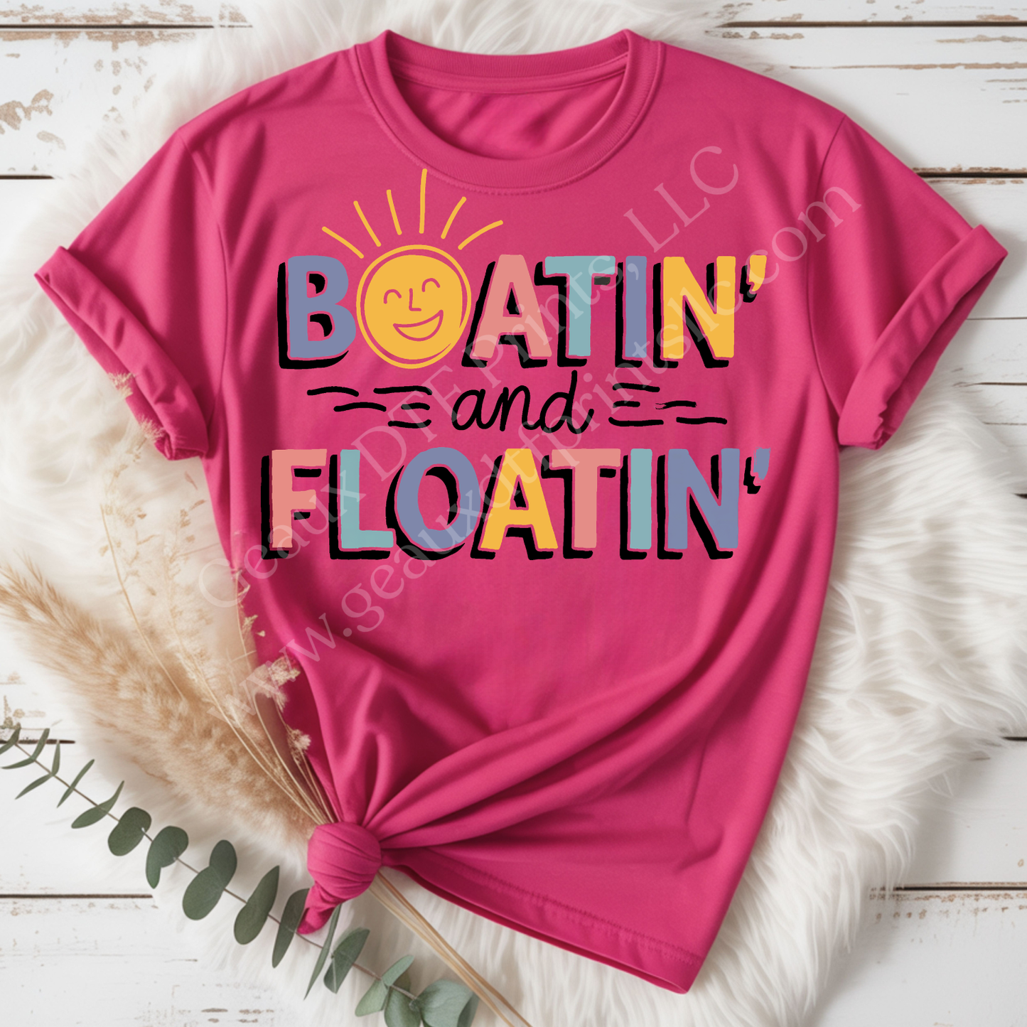 Boatin' and Floatin' DTF Single Print