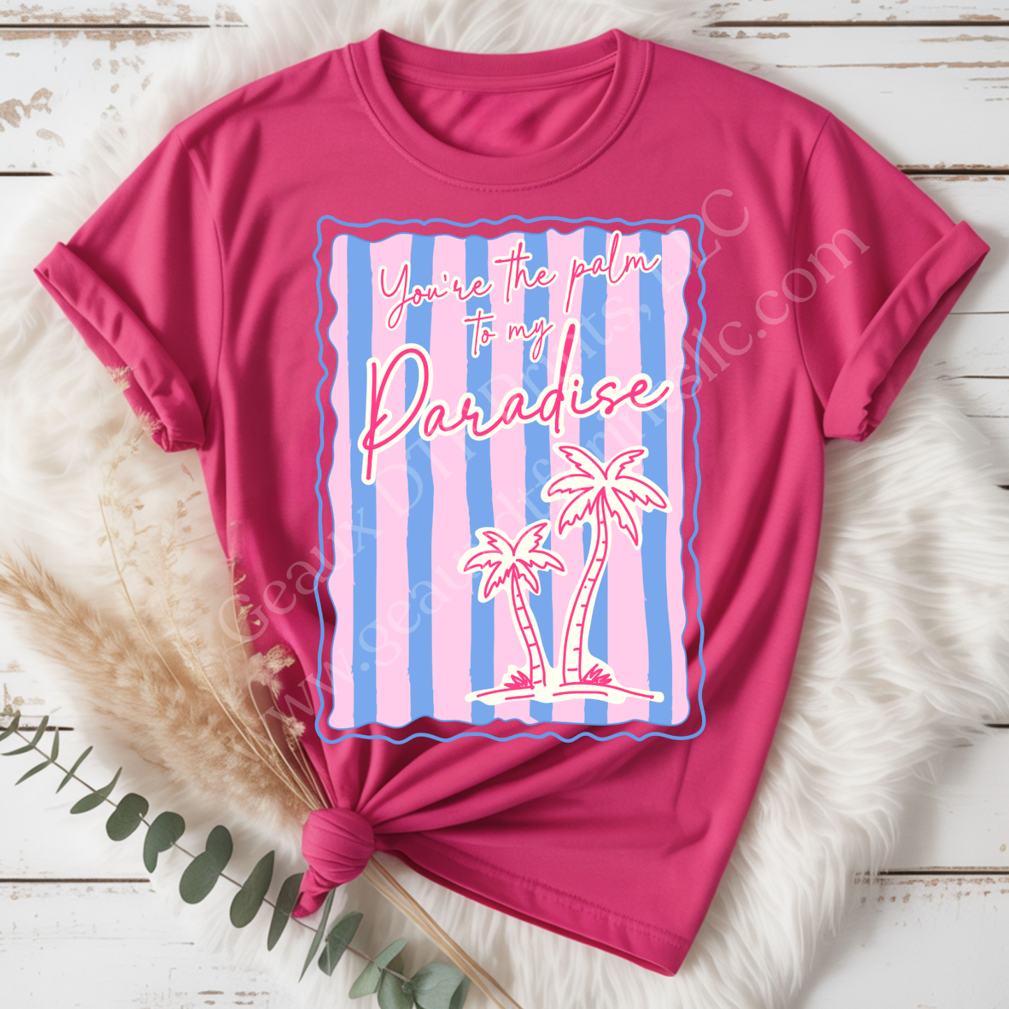 Palm to my Paradise DTF Single Print