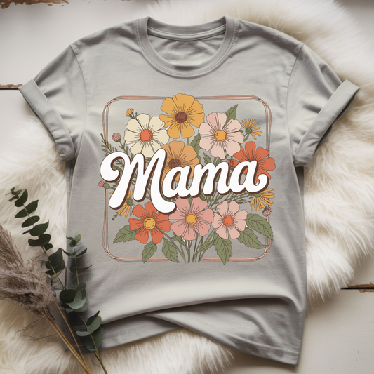 Mama Flowers DTF Single Print