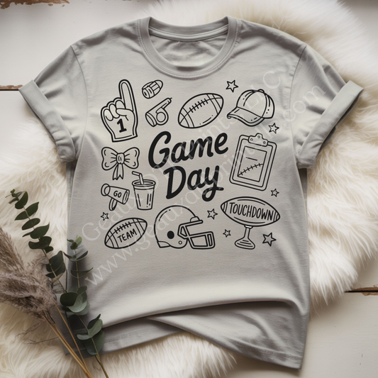 Game Day 1 DTF Single Print