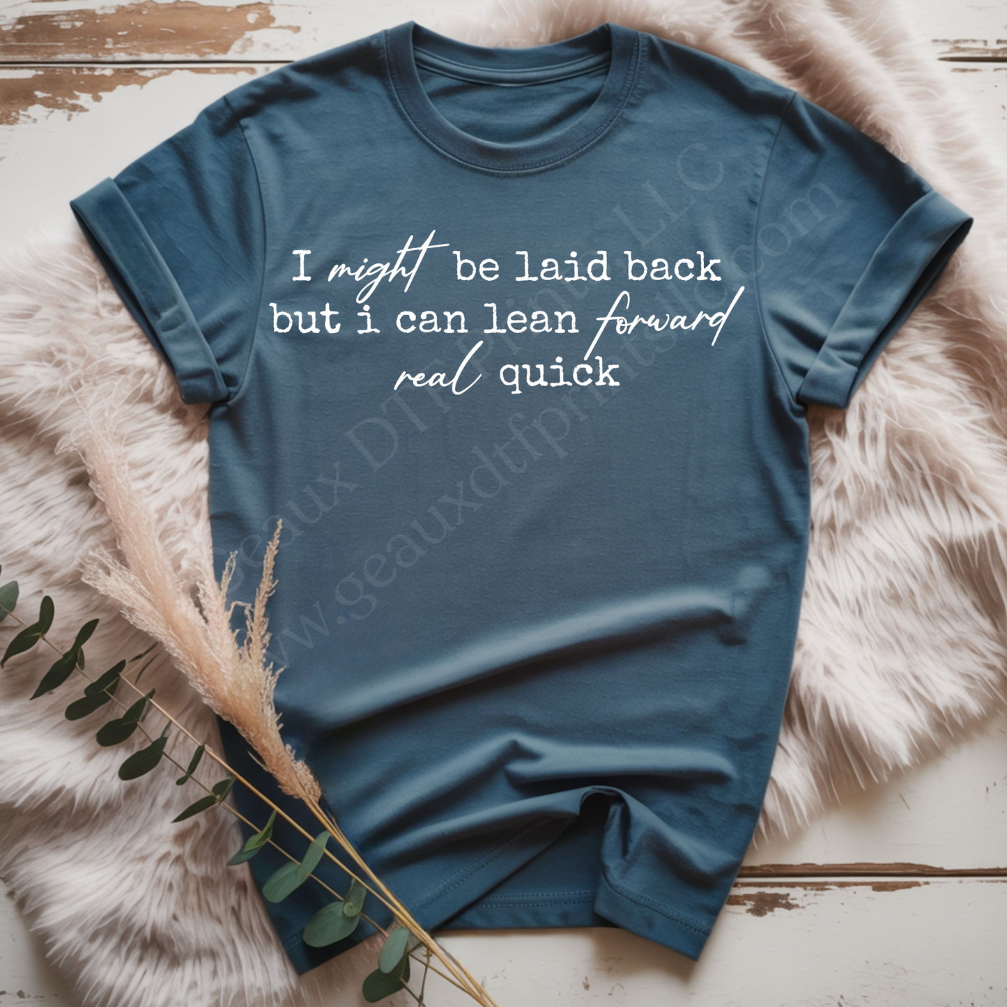 Lean Forward DTF Print