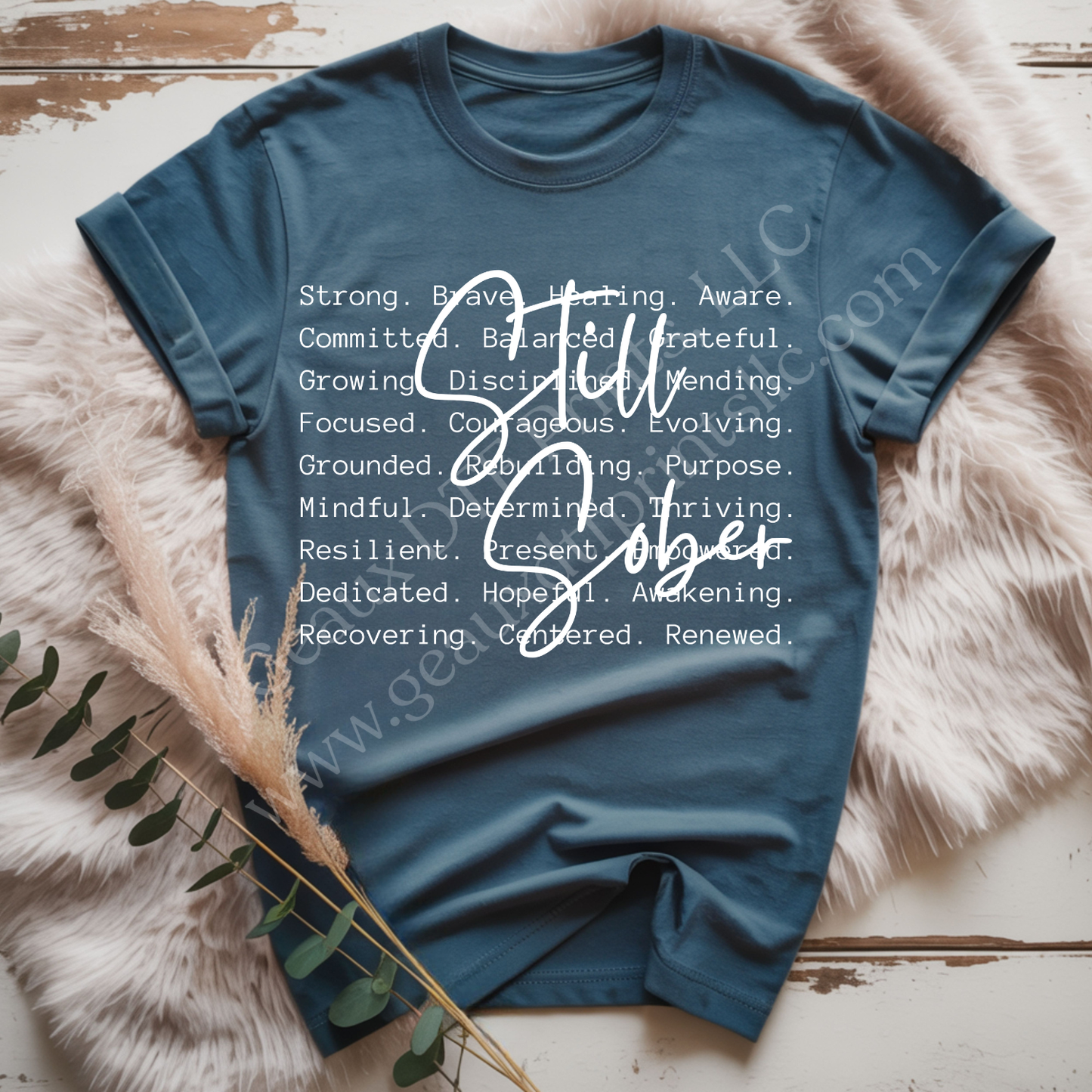 Still Sober White DTF Single Print