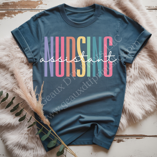 Nursing Assistant DTF Single Print
