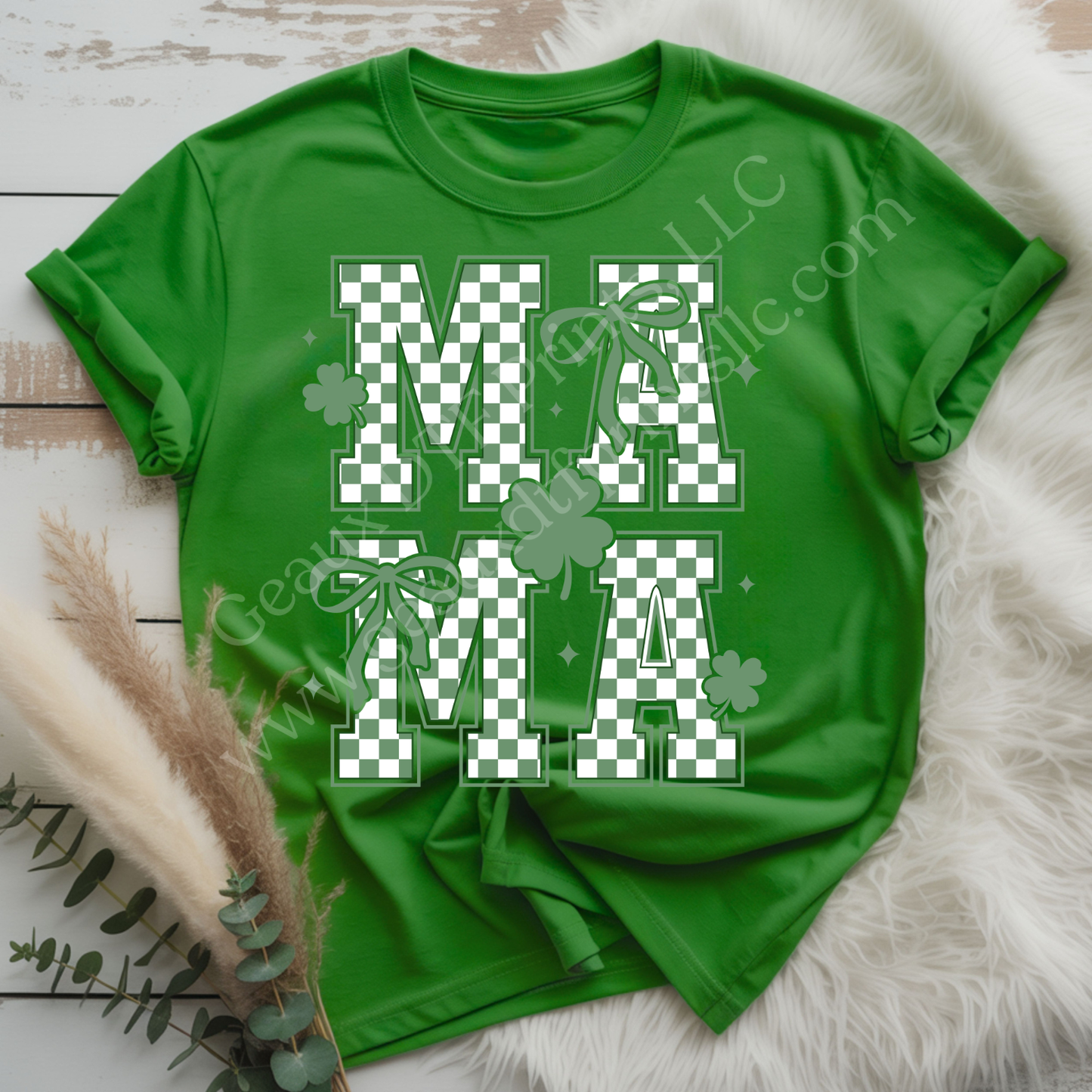 St. Patrick's Day Mama DTF Single Print