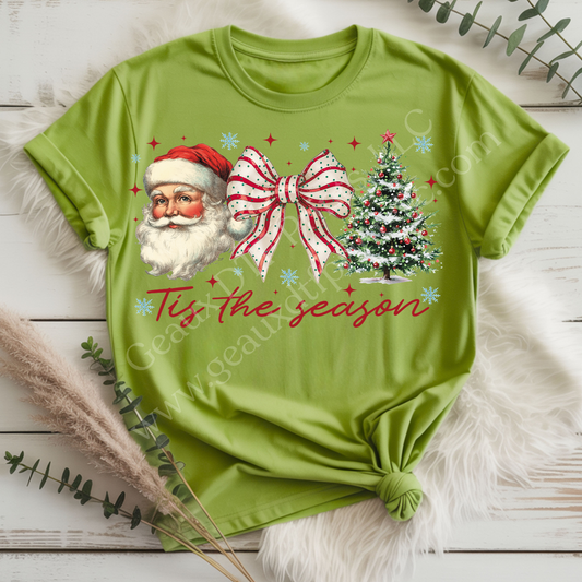 Tis The Season Christmas DTF Single Print