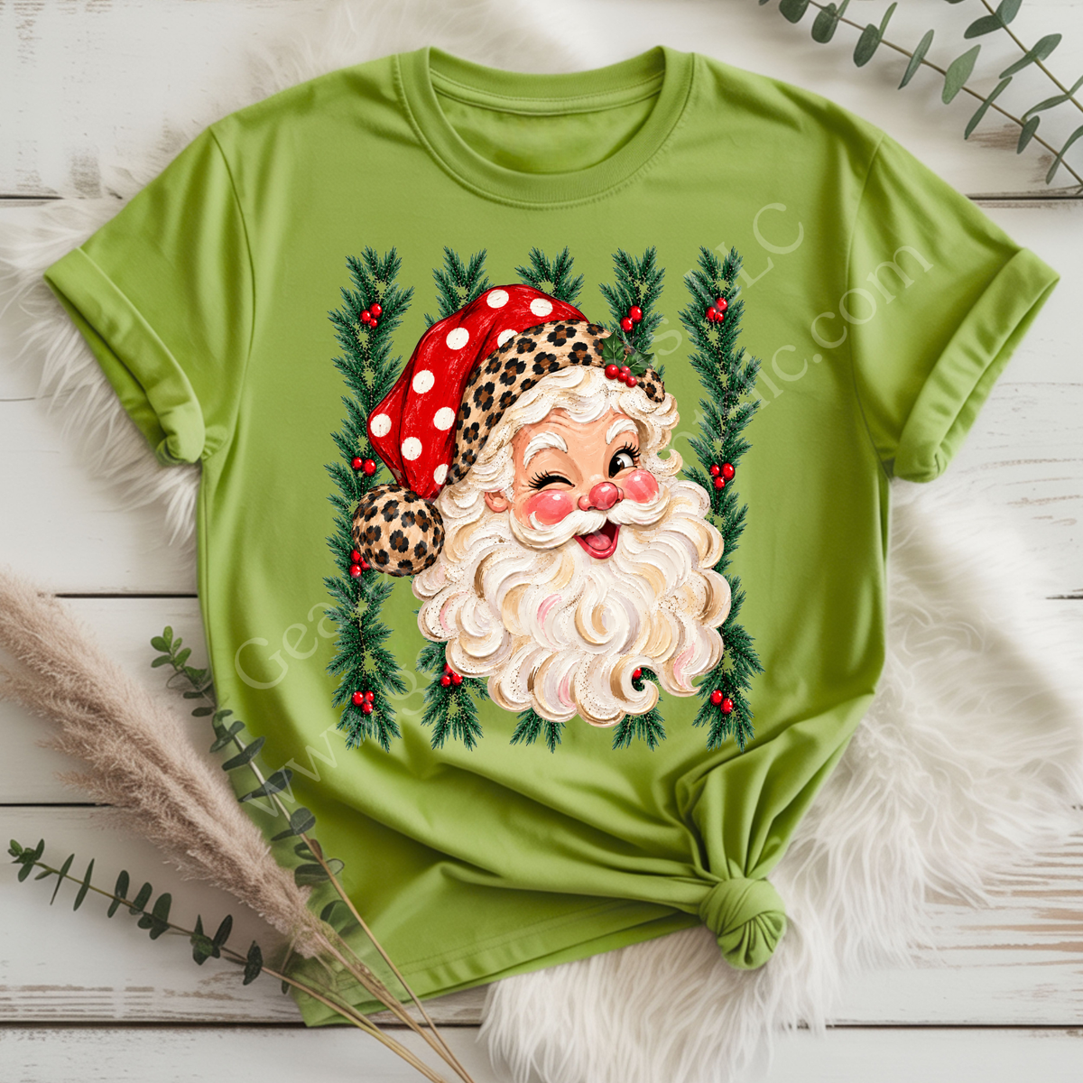 Santa 2 DTF Single Print