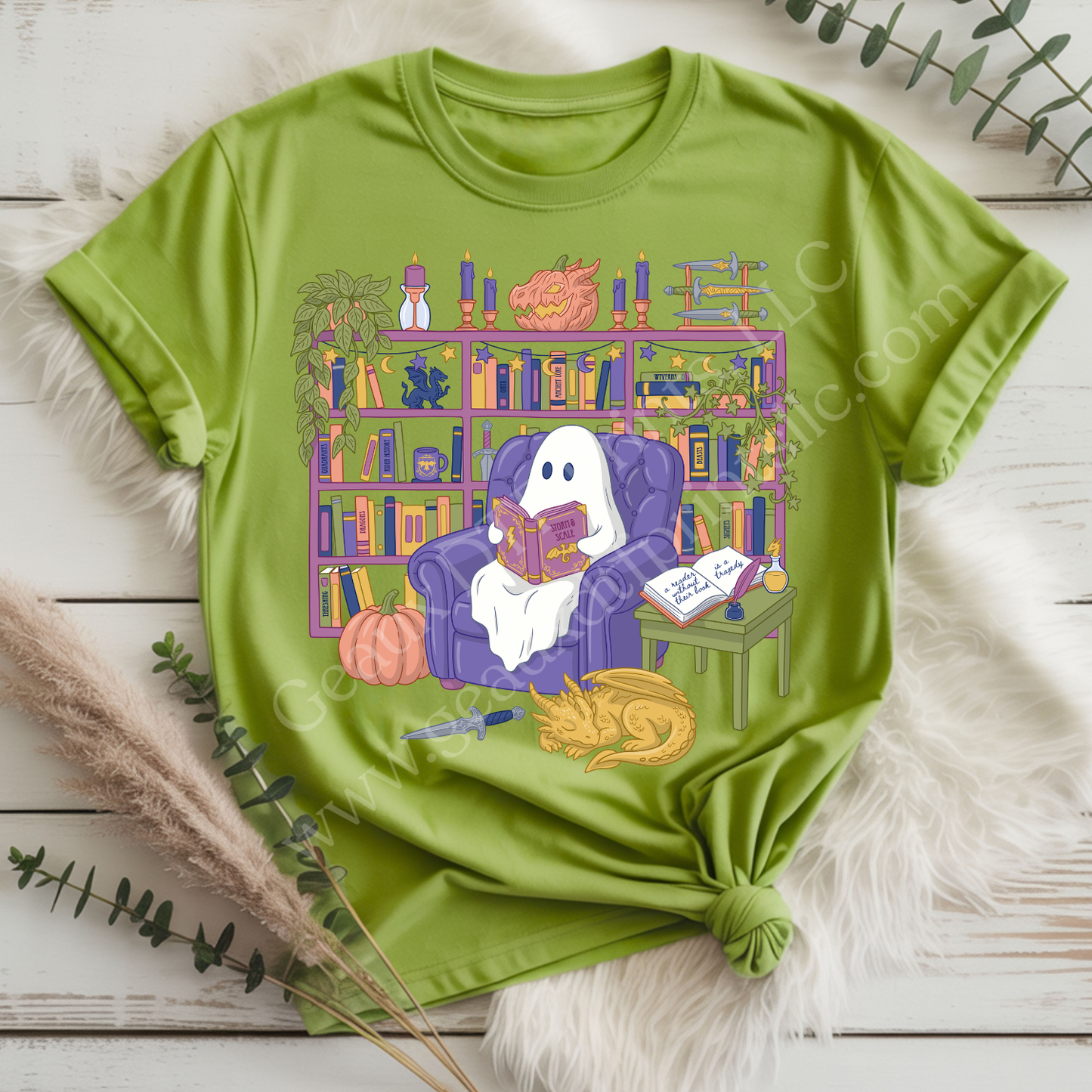 Reading Ghost DTF Single Print