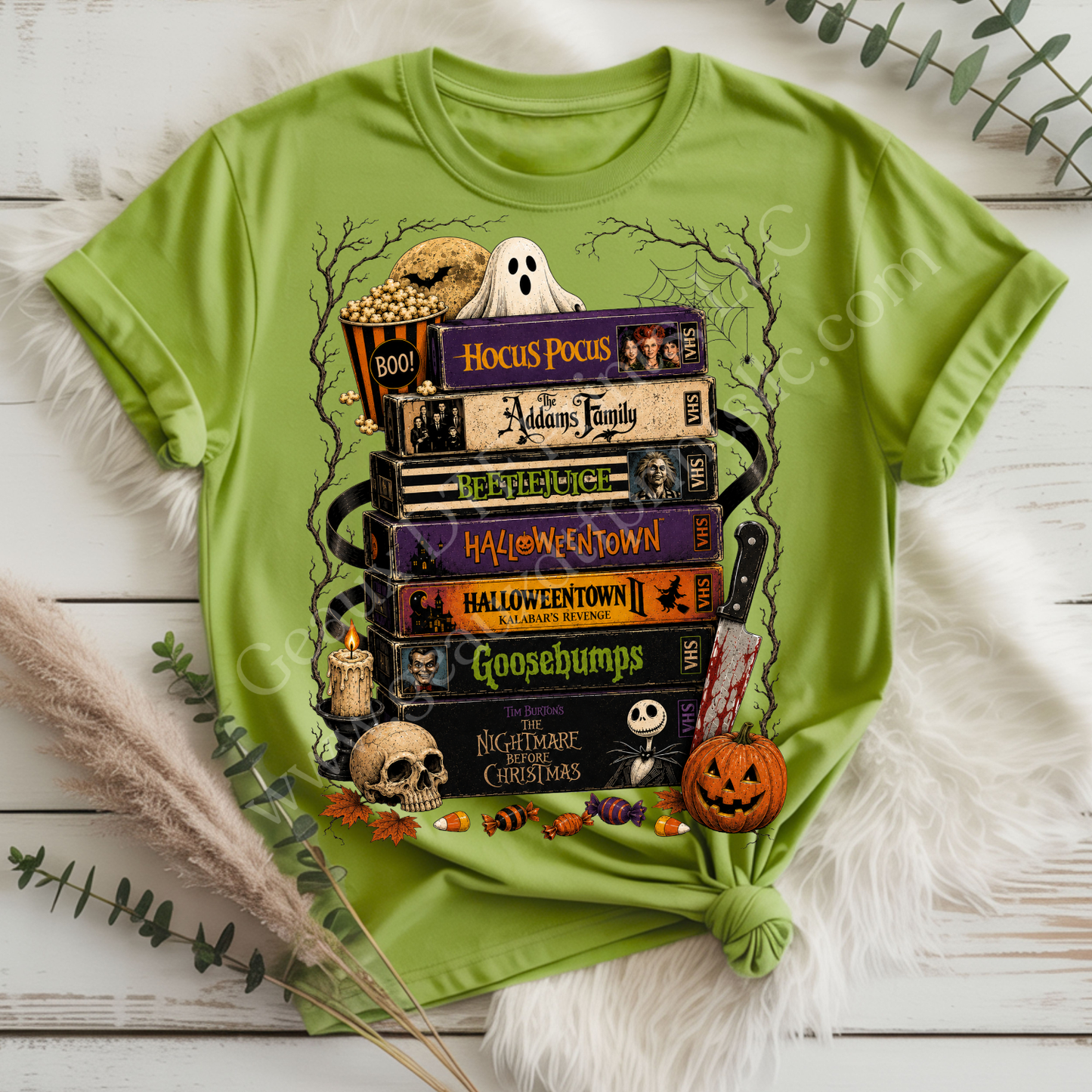 Halloween Movies DTF Single Print