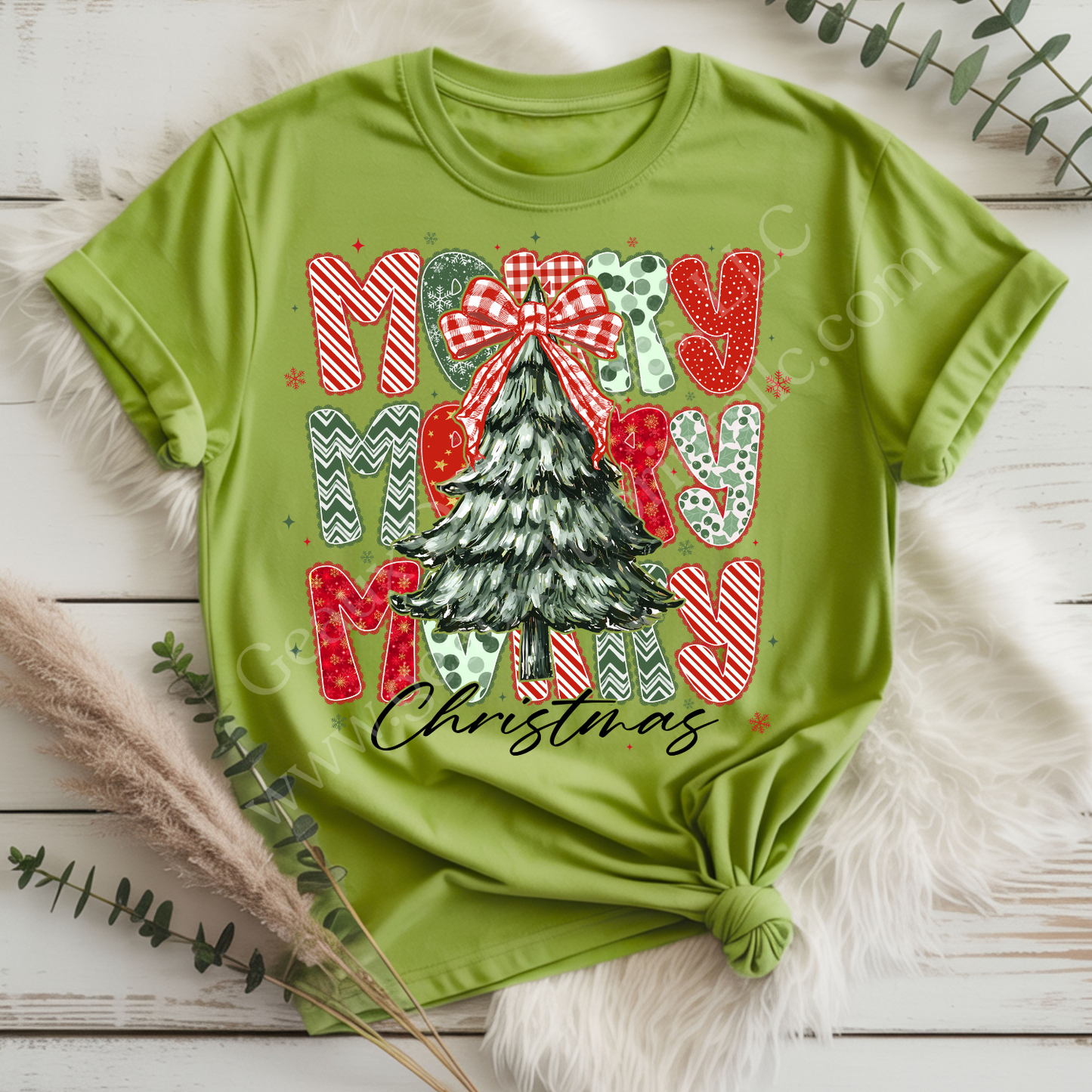 Merry Christmas 3 DTF Single Print