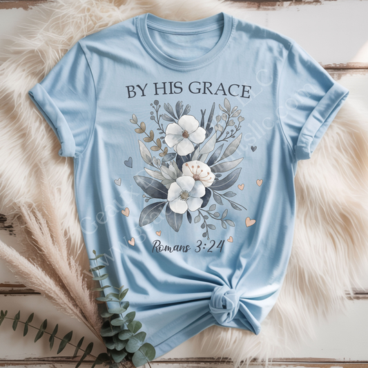 By His Grace DTF Single Print