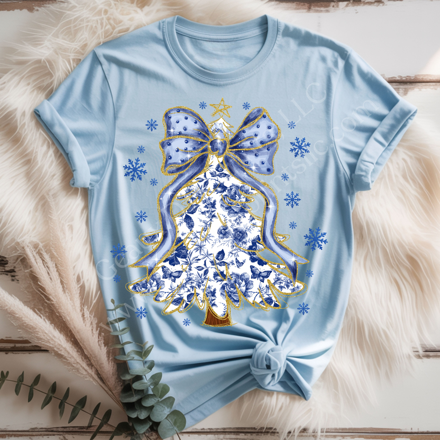 Blue Tree DTF Single Print