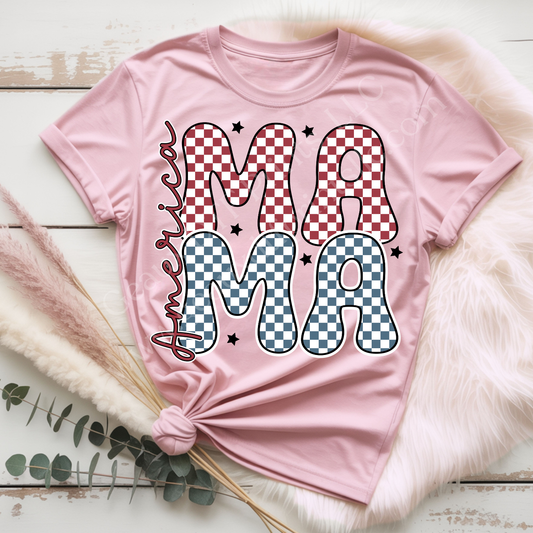 America Mama DTF Single Print