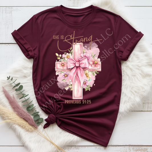 She is Strong DTF Single Print