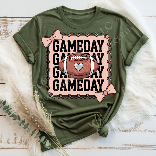 Football Game Day DTF Single Print