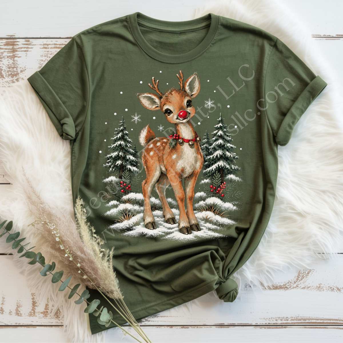 Reindeer DTF Single Print