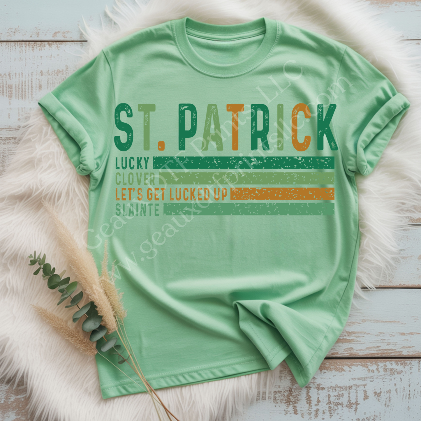 St. Patrick DTF Single Print