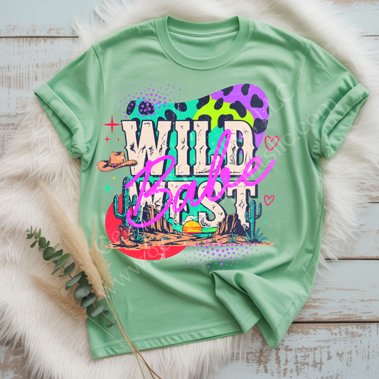 Wild West Babe DTF Single Print
