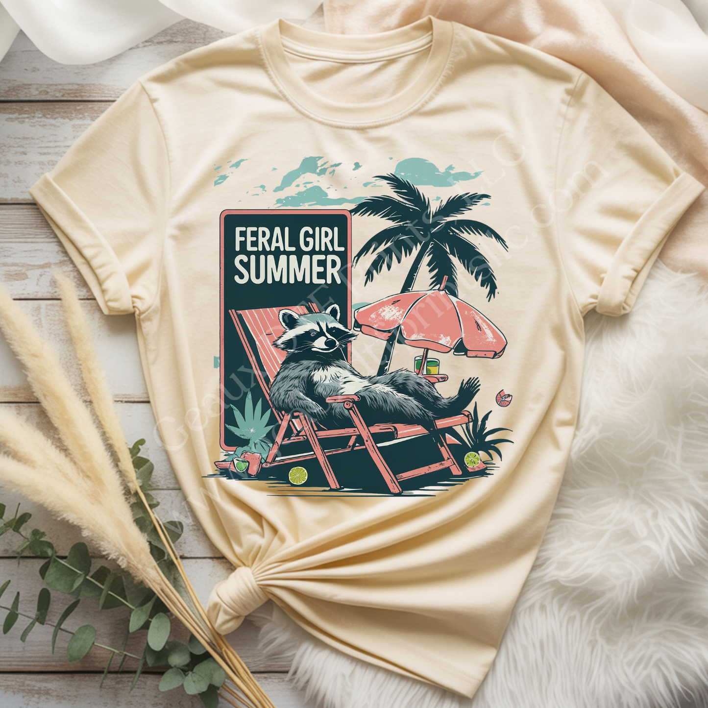Feral Girl Summer DTF Single Print