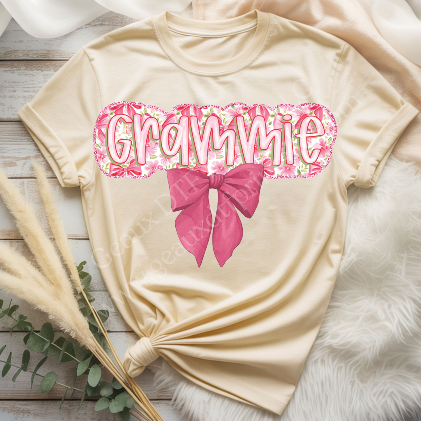 Pink Grammie DTF Single Print