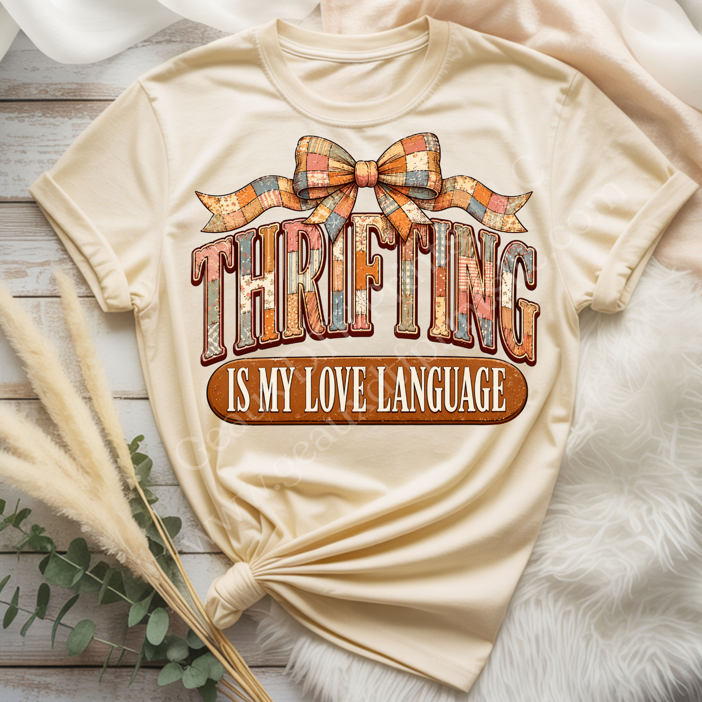 Thrifting is my Love Language DTF Single Print