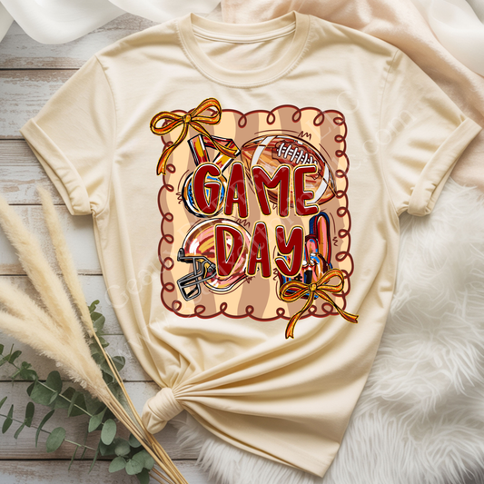 Football Game Day DTF Single Print