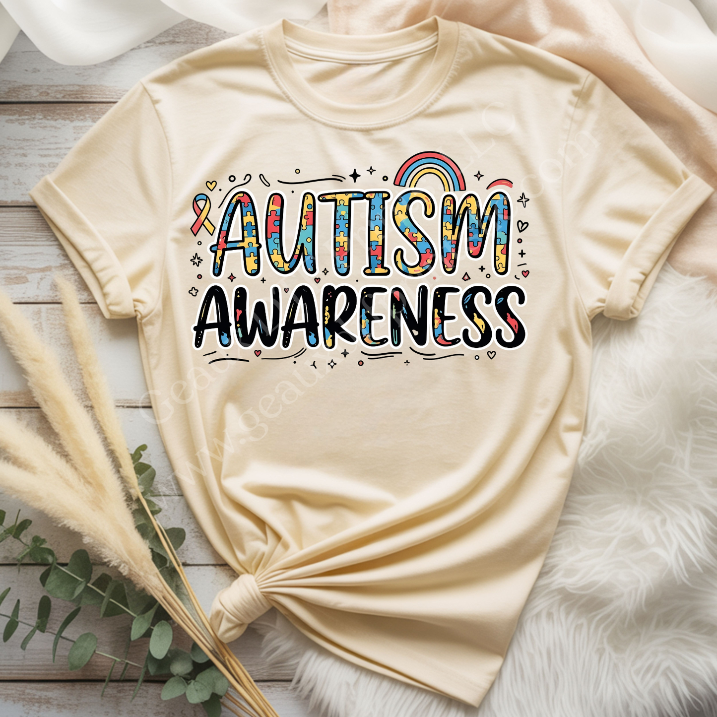 Autism Awareness DTF Single Print