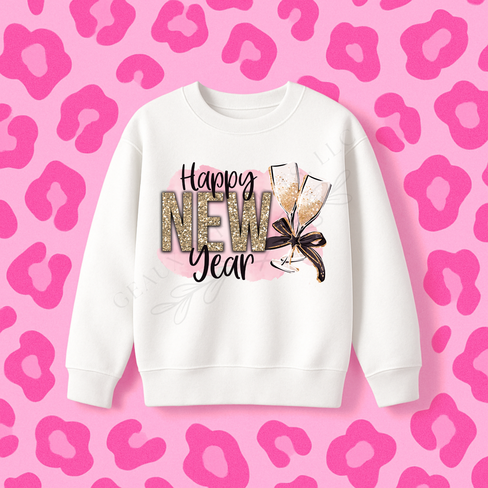 Toast to the New Year DTF Print