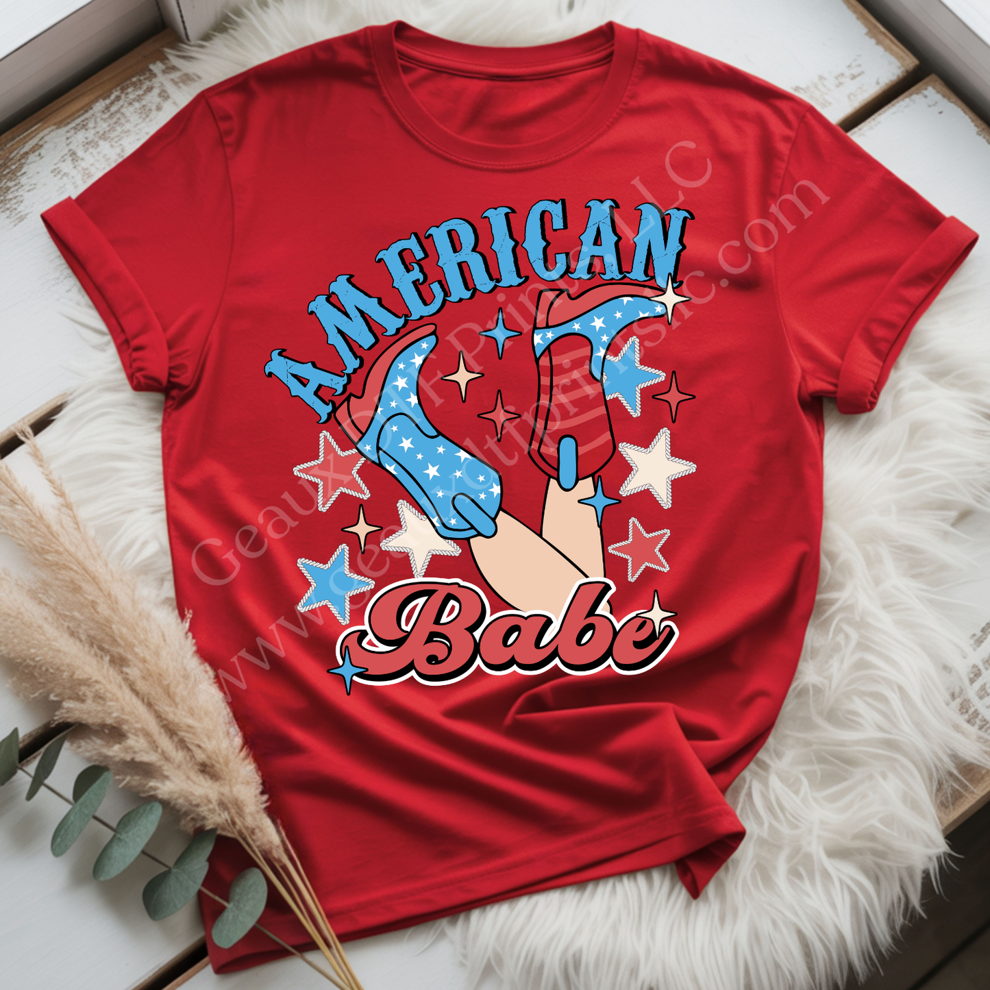 American Babe DTF Single Print