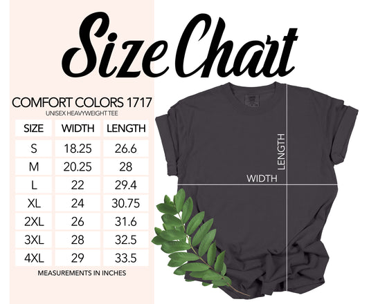 Adult Comfort Colors 1717 T-Shirts - For Apparel to be pressed only!