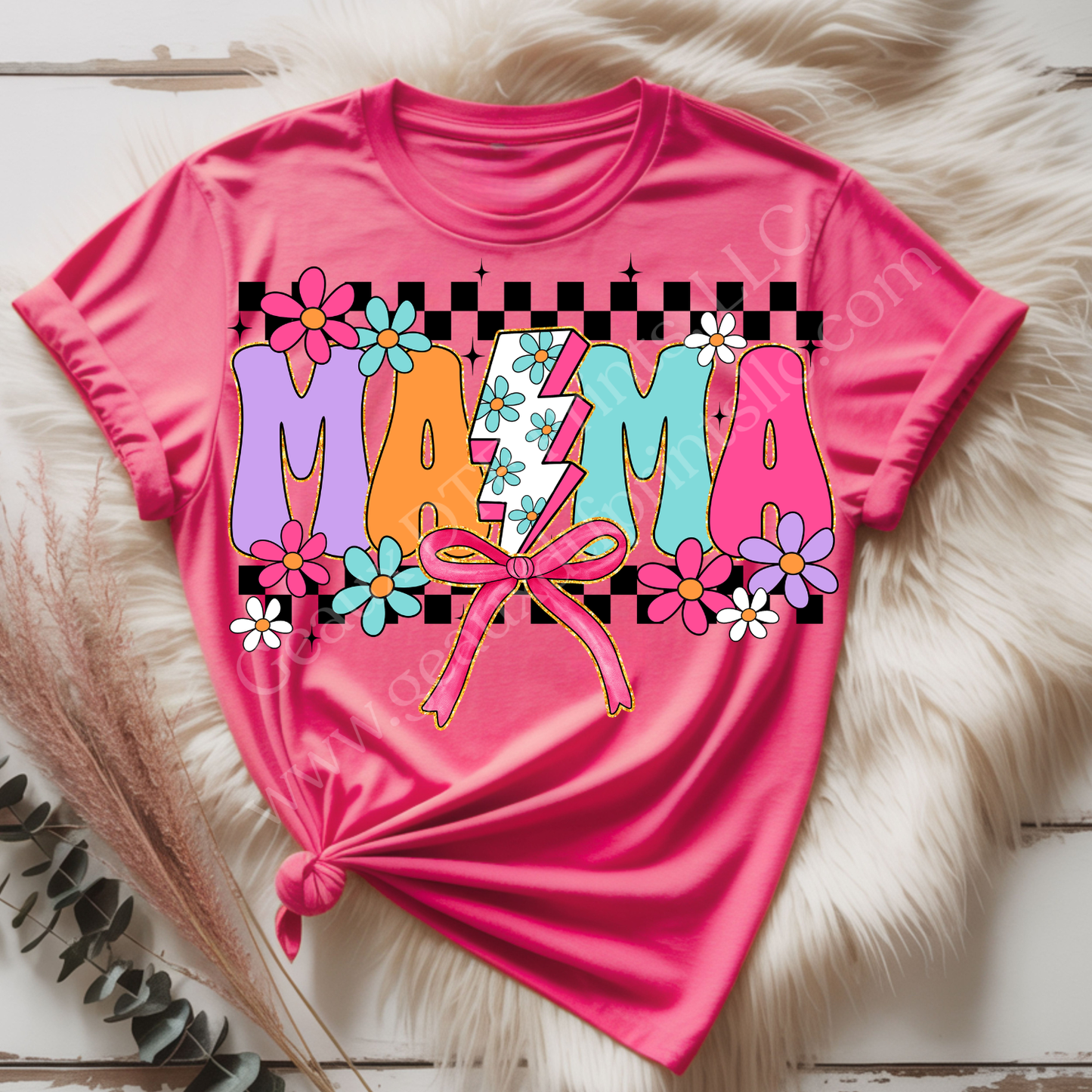 Lightning Mama DTF Single Print