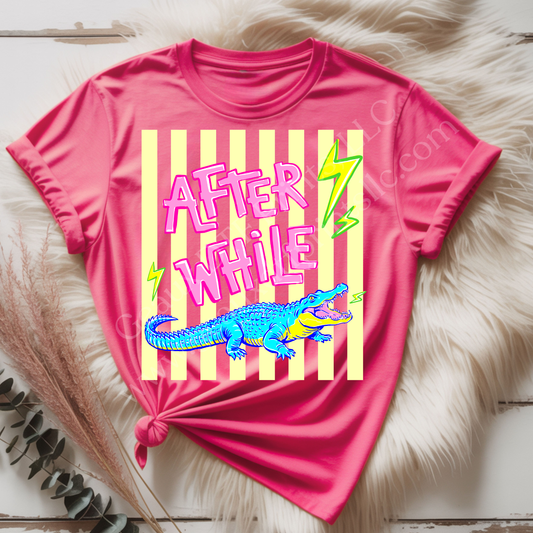 Afterwhile Crocodile DTF Single Print