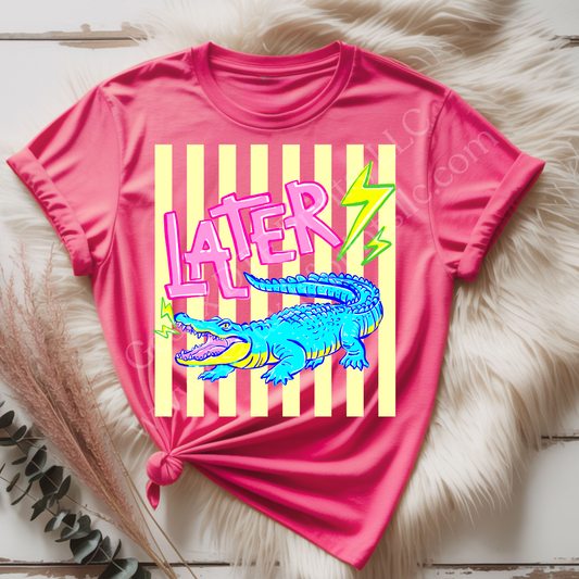Later Alligator DTF Single Print