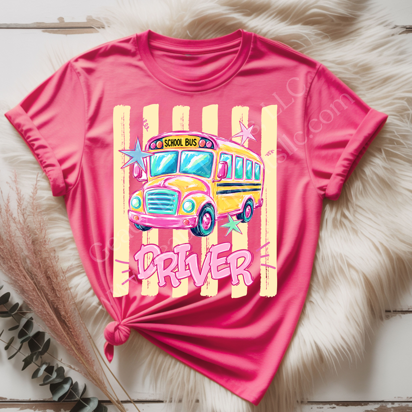 Bus Driver DTF Single Print