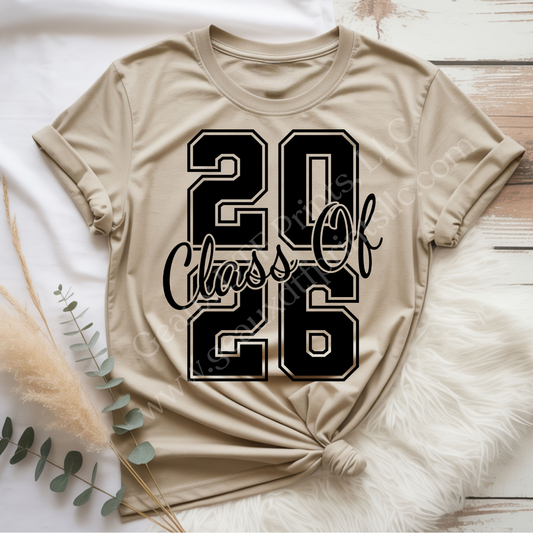 Class of 2026 DTF Single Print