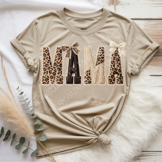 Mama Leopard DTF Single Print